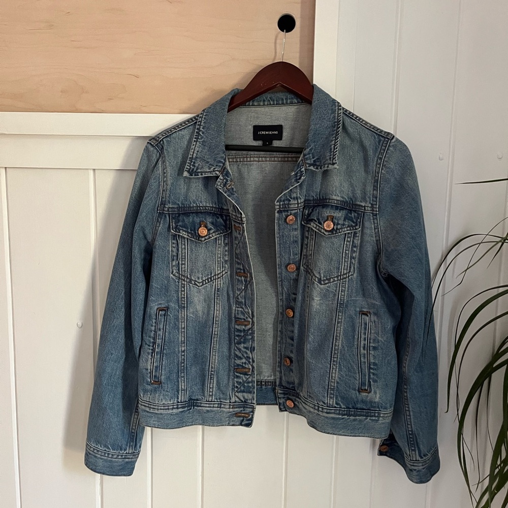 J. Crew Light Blue Denim Jacket